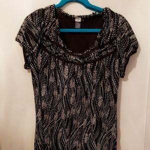 Clearance Studio 1940 22/24 black and white top